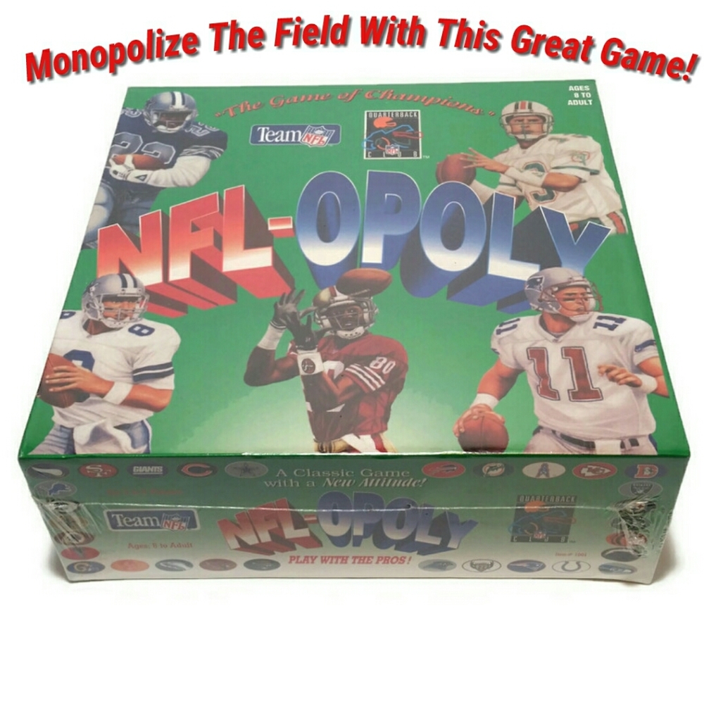 NFL-OPOLY Football Board Game Of Champions TDC